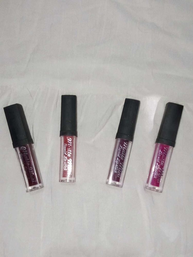 Matte Liquid Lipstick Set