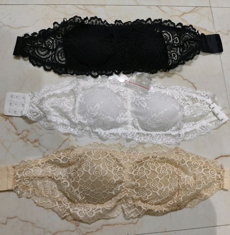 Womens Padded Tube Bra..