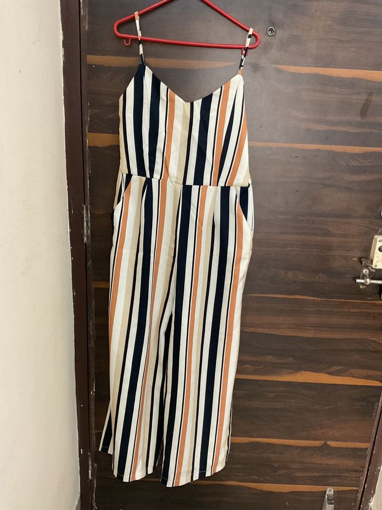SHEIN Striped Jumpsuit