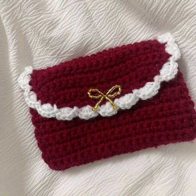 🎀Crochet Pouch