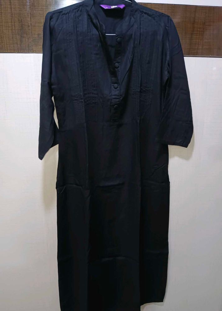 Elegant Black Kurta