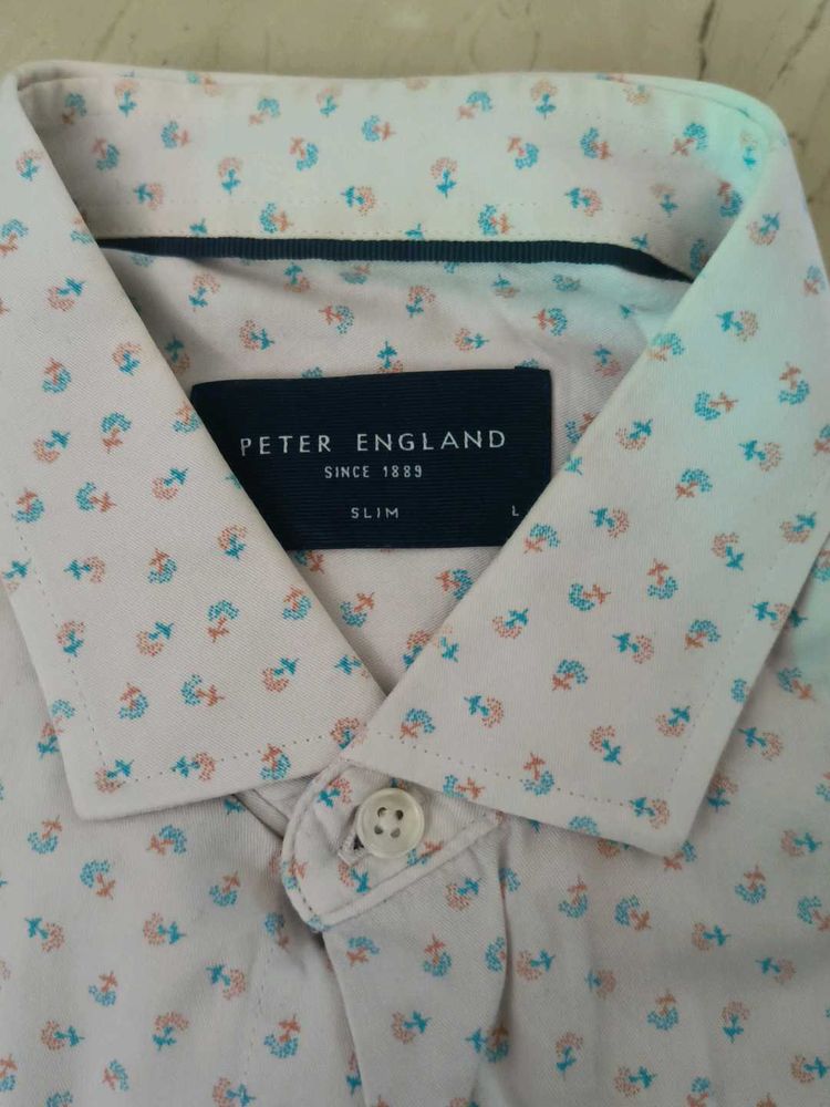 Peter England Floral Shirt
