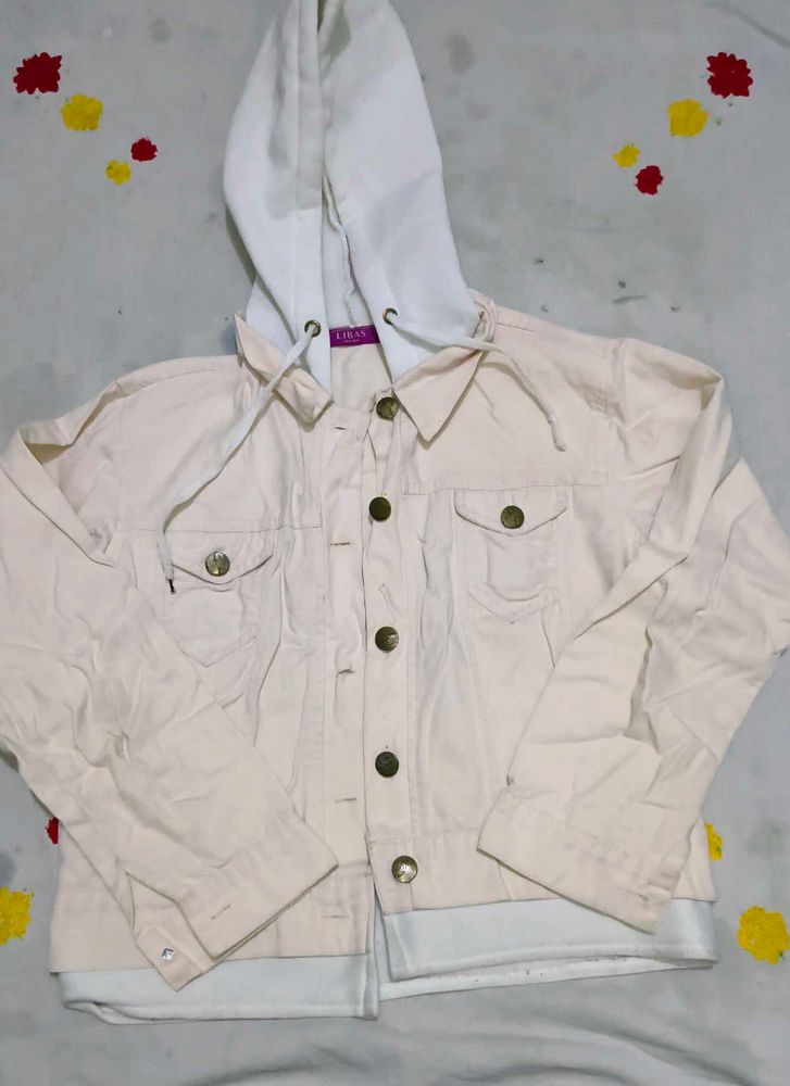 Crop Hooded Jacket