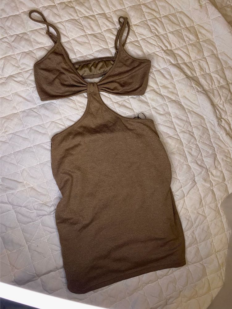 Imported Sexy  Mini Cutout Dress