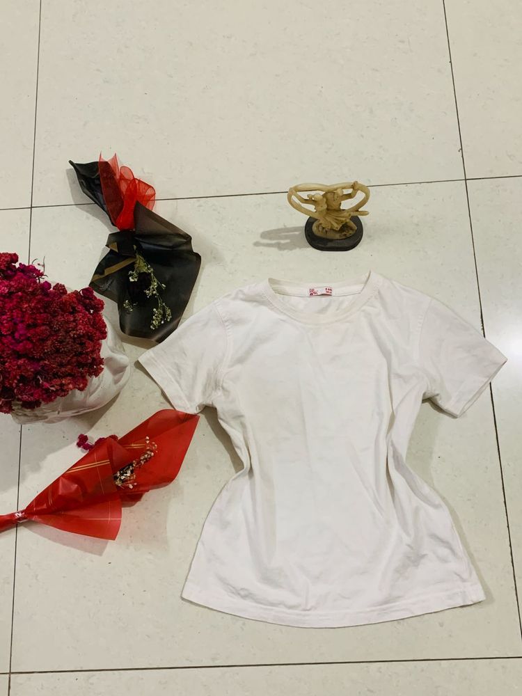 Basic White Tee