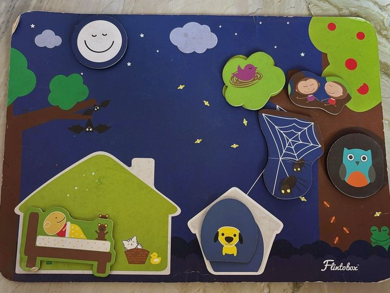 Flintobox Velcro Puzzle Story Telling Board