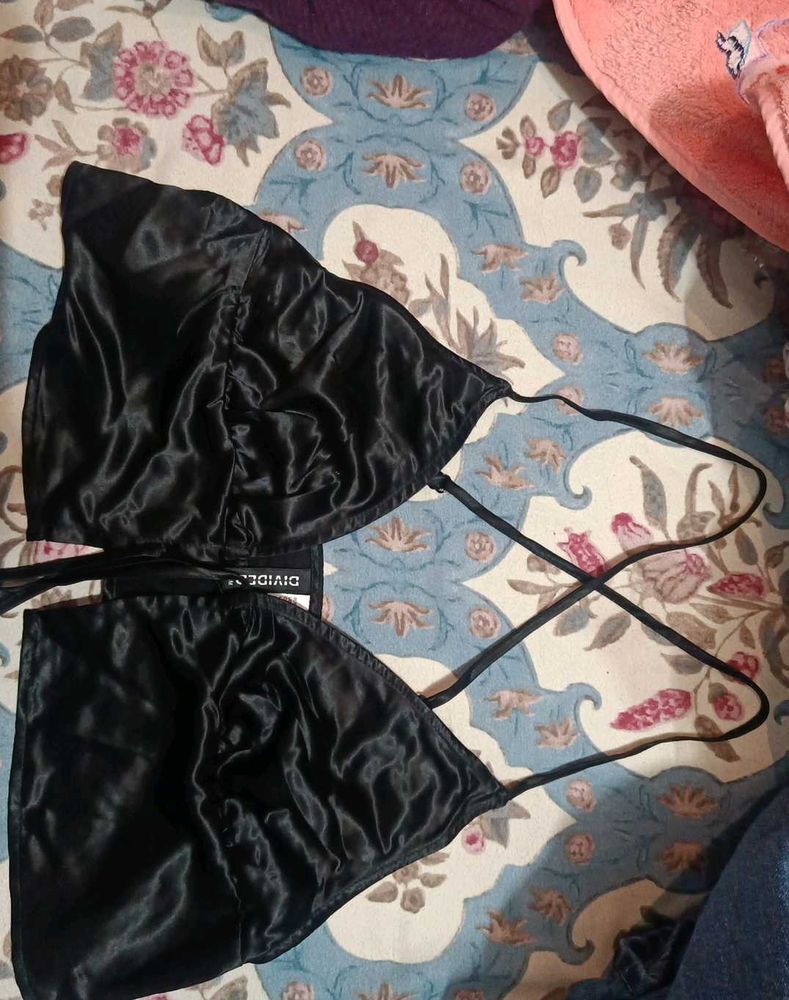 Cute Satin Top From H&amp;M