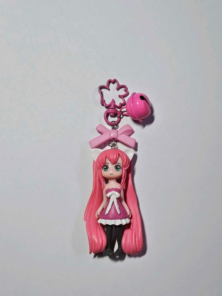 Anime Girl Keychain and Bag Charm