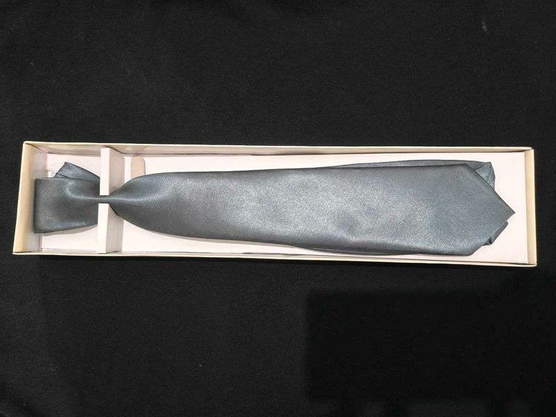 New Silver Colour Tie
