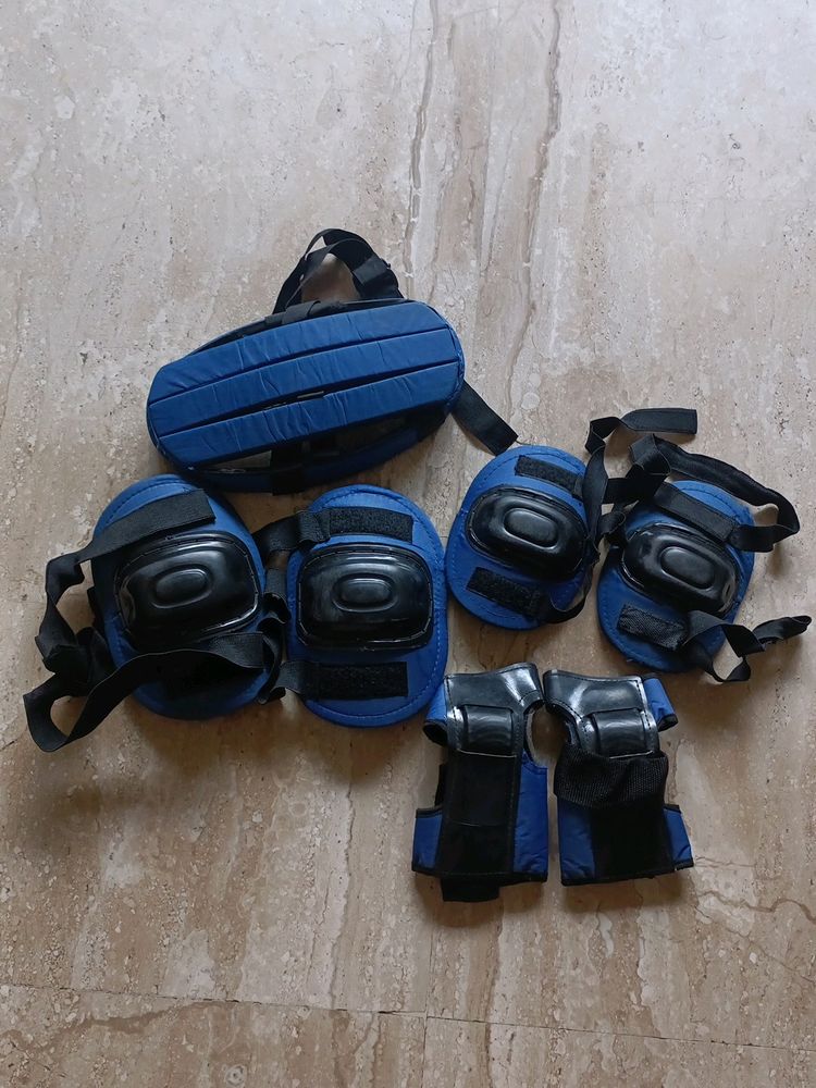 Helmet, Hand &amp; Knee Pads