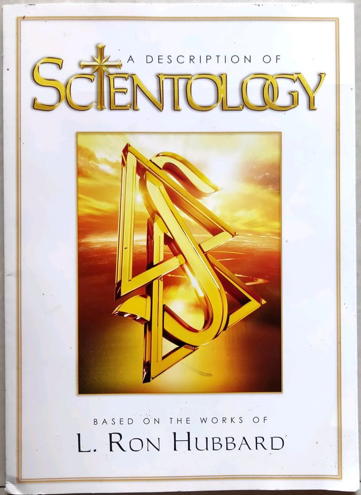 New Book ( A DESCRIPTION OF SCTENTOLOGY )