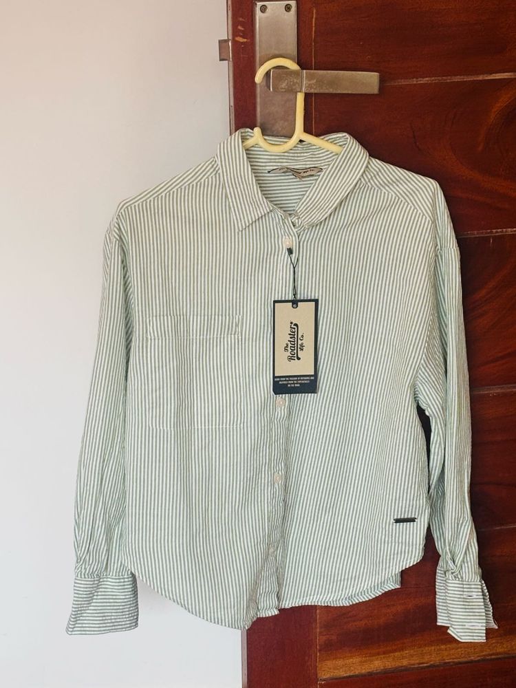 Striped Roadster Shirt - New with Tag