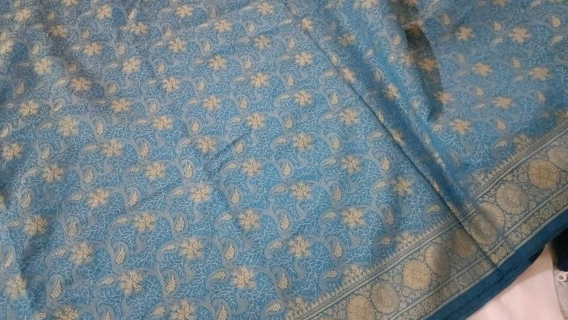 Elegant Blue Saree