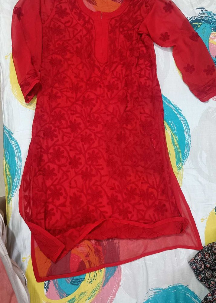 Chikan Kurti