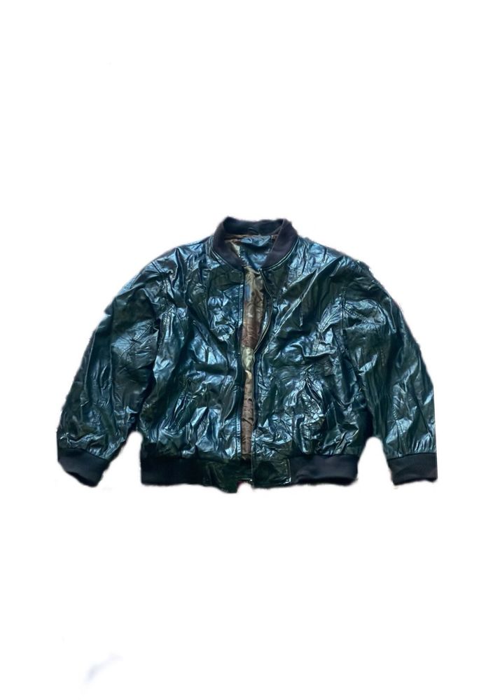 vintage leather jacket