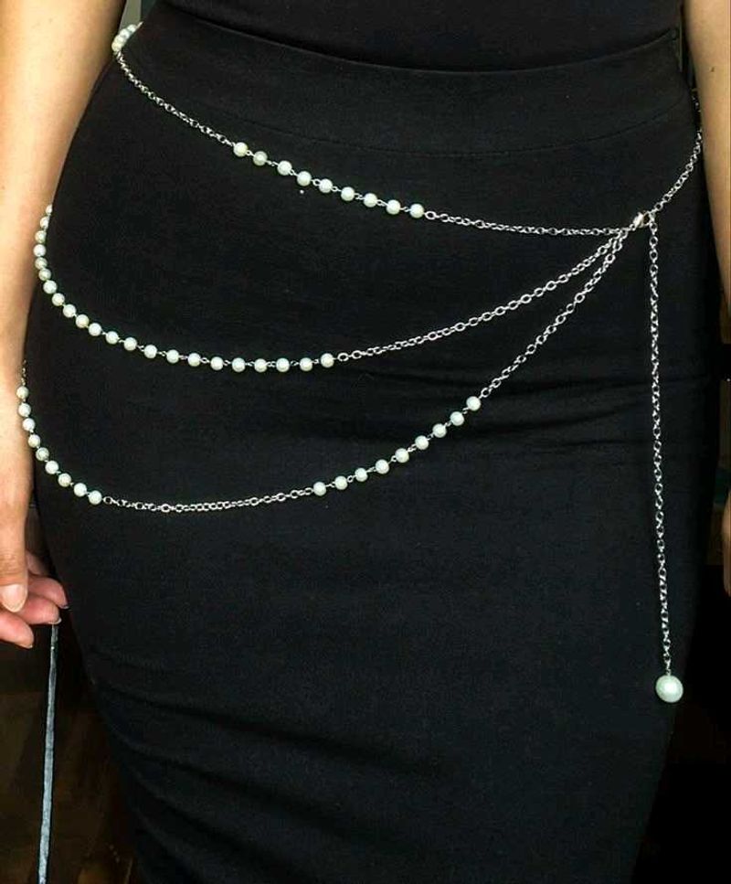 Pearl Chain Belt