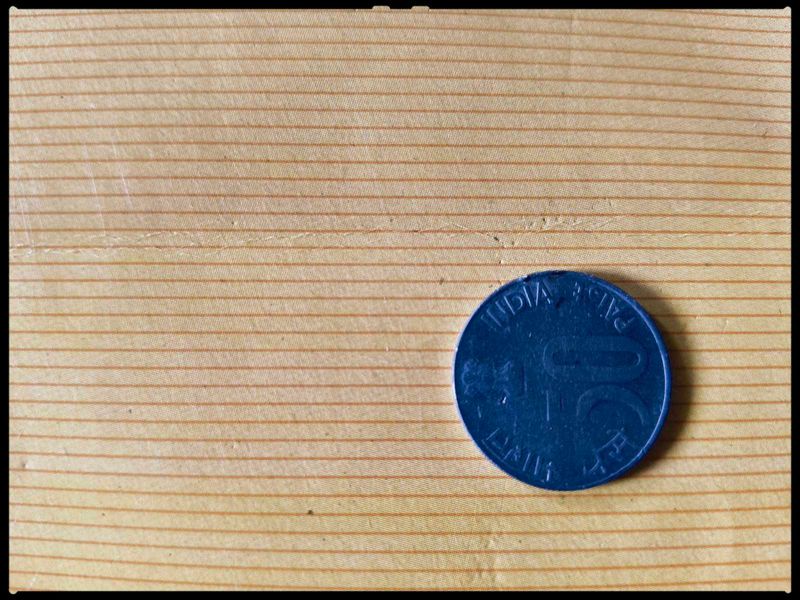 Indian 50 Paisa Coin