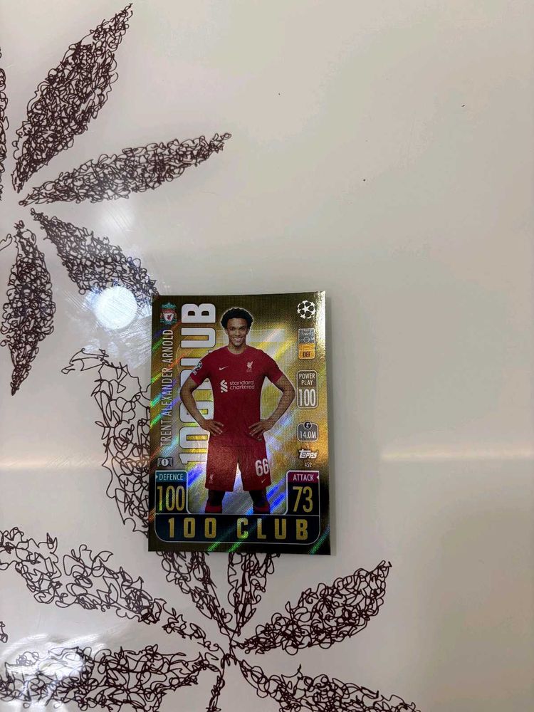 Trent Alexander Arnold 100 Club Card 21/22