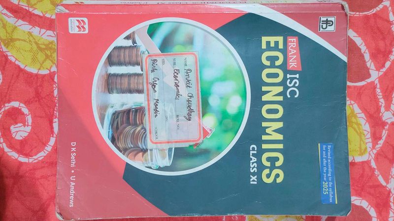Frank ISC Economics Class XI Textbook