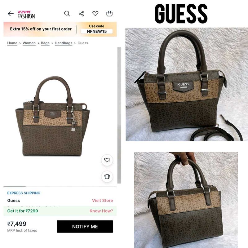 Guess Monogram Sling bag