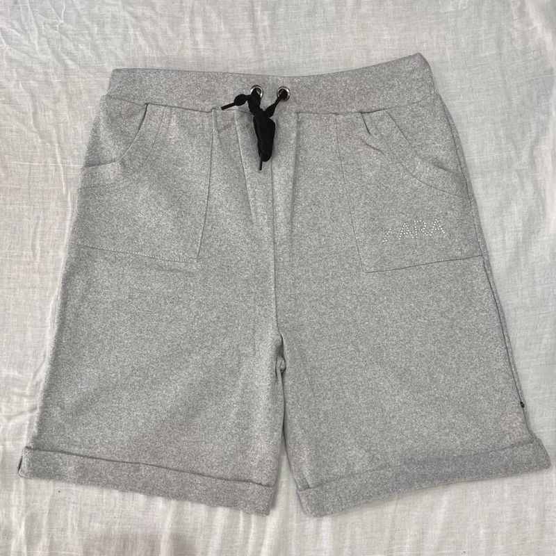 Grey Casual Shorts