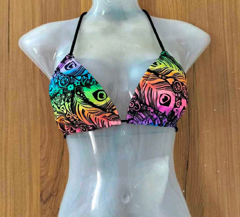 Colorful Bikini Top 30 t0 32 inches