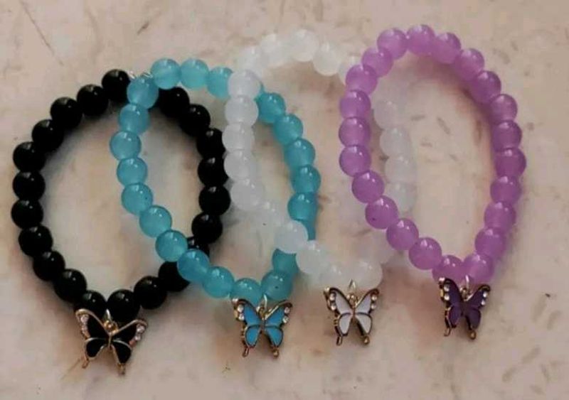 Glass Beaded Bracelets