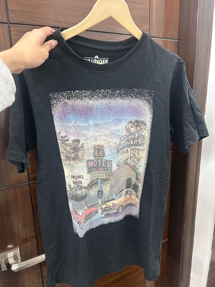 Set Of 2 Vintage Route 66 Graphic Tee