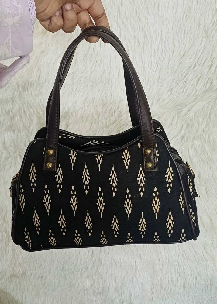 Block Print Handbag shoulder bag