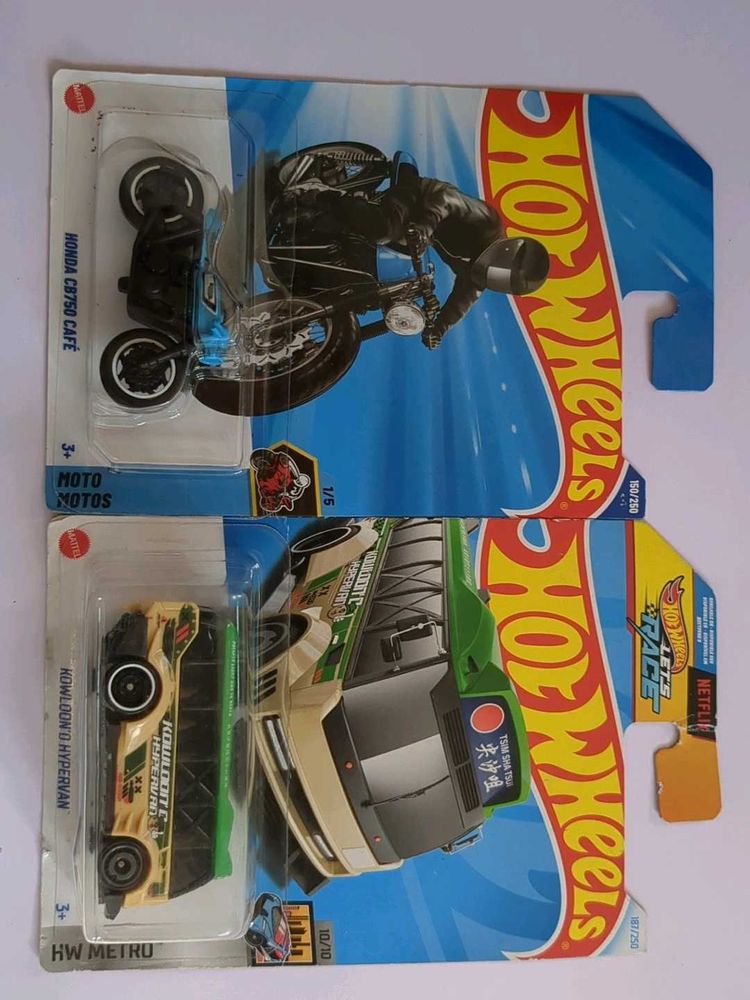 Hot Wheels Honda &amp; Kowloon Hypervan