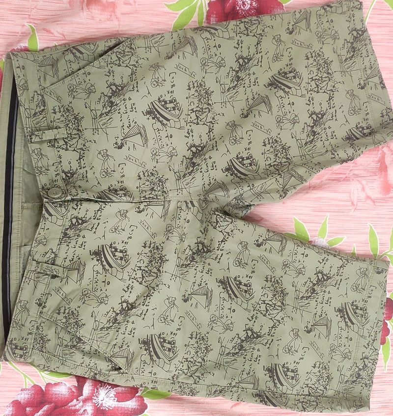 Buffalo Printed Shorts with Insert Pockets
