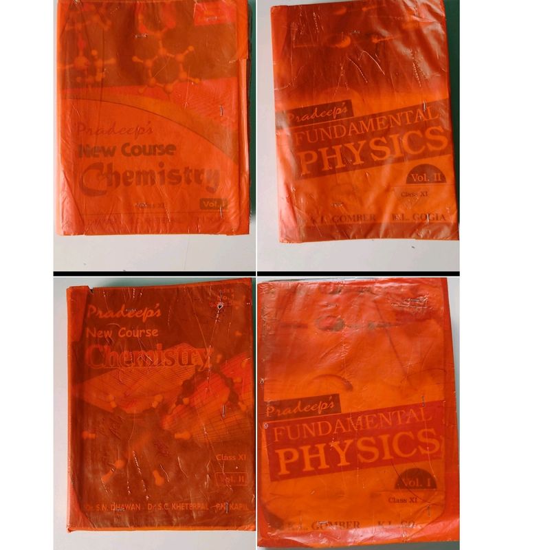 11th Physics, Chemistry Pradeep Book