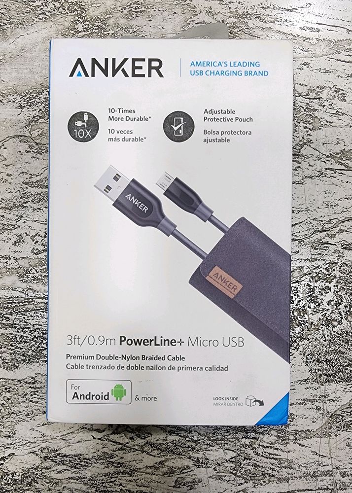 Mobile Charging Cable With Pouch