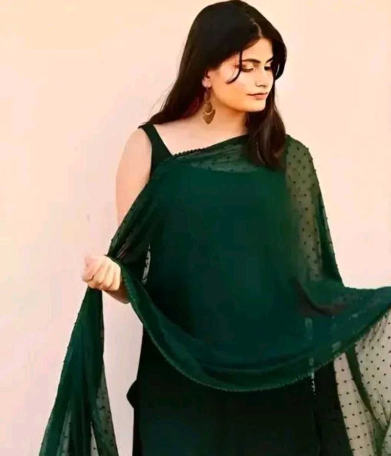 Kurta Suit Set With Pant Dupatta
