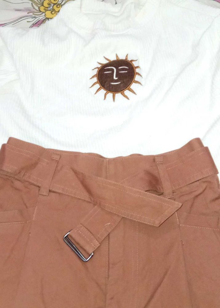 Top With Pants Set