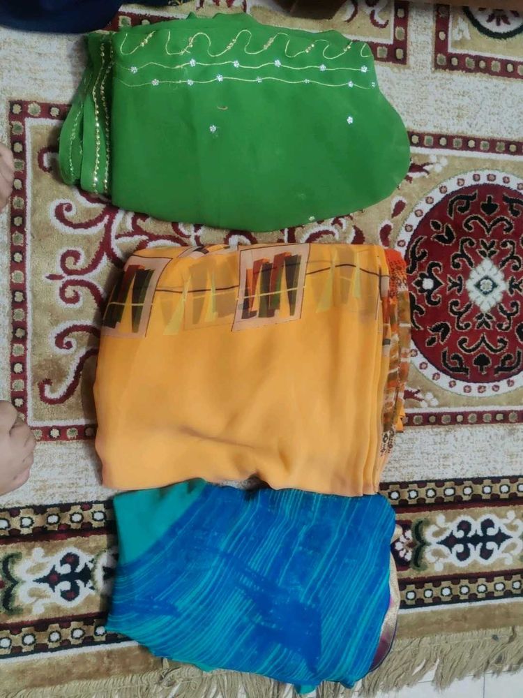 Saree Bundle - 3 Pieces