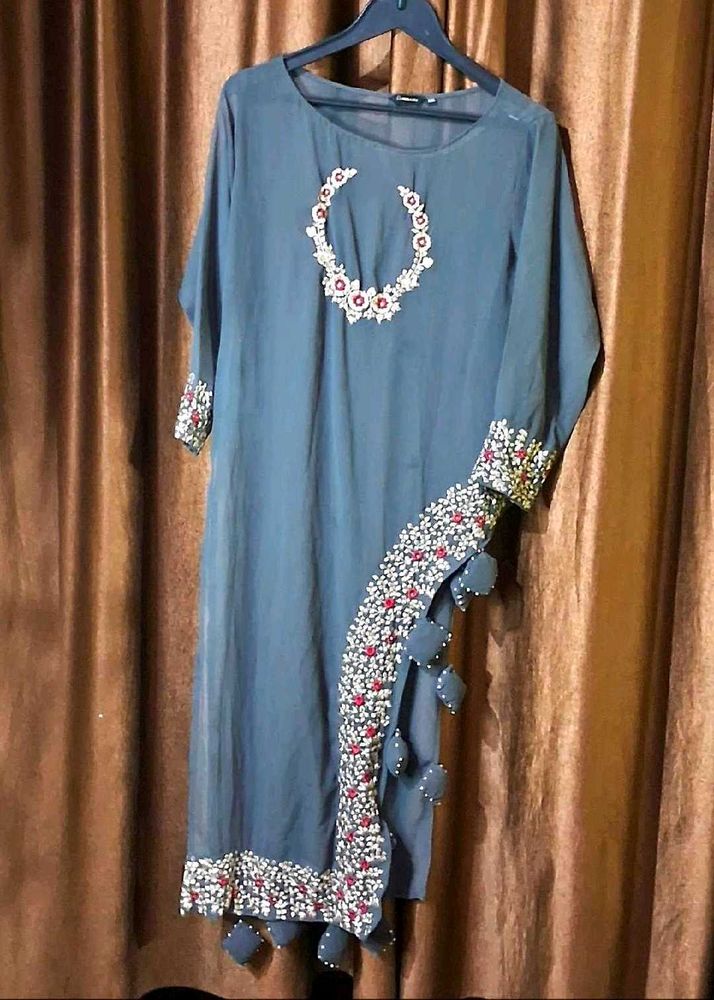 Ethnic Dress With Embroidery Work Size 44 inches
