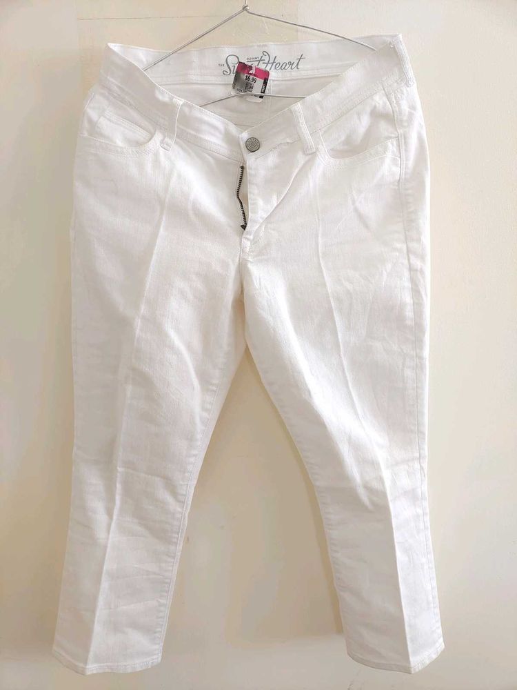 Brand New With Tag White Jeans Womens