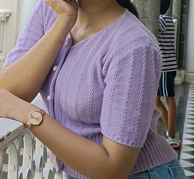 Purple Top With Cute Pinterest Vibe