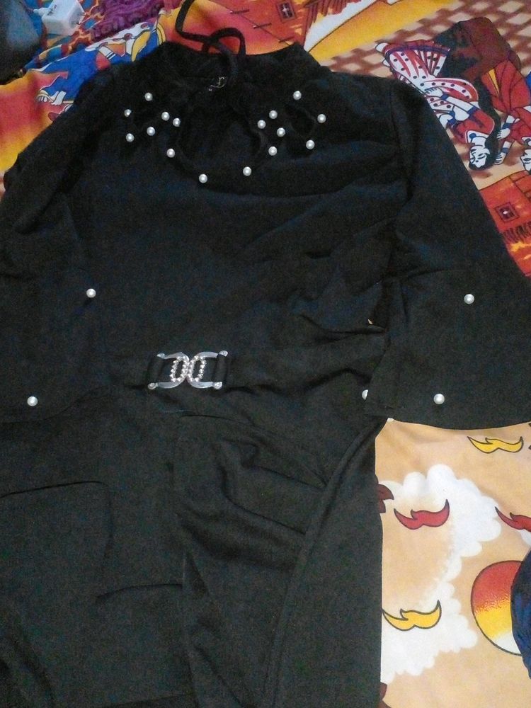 Black Colours Long Top