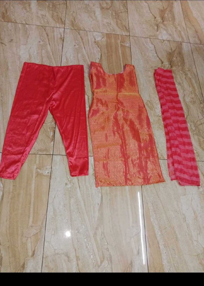 Pant Suit With Dupatta