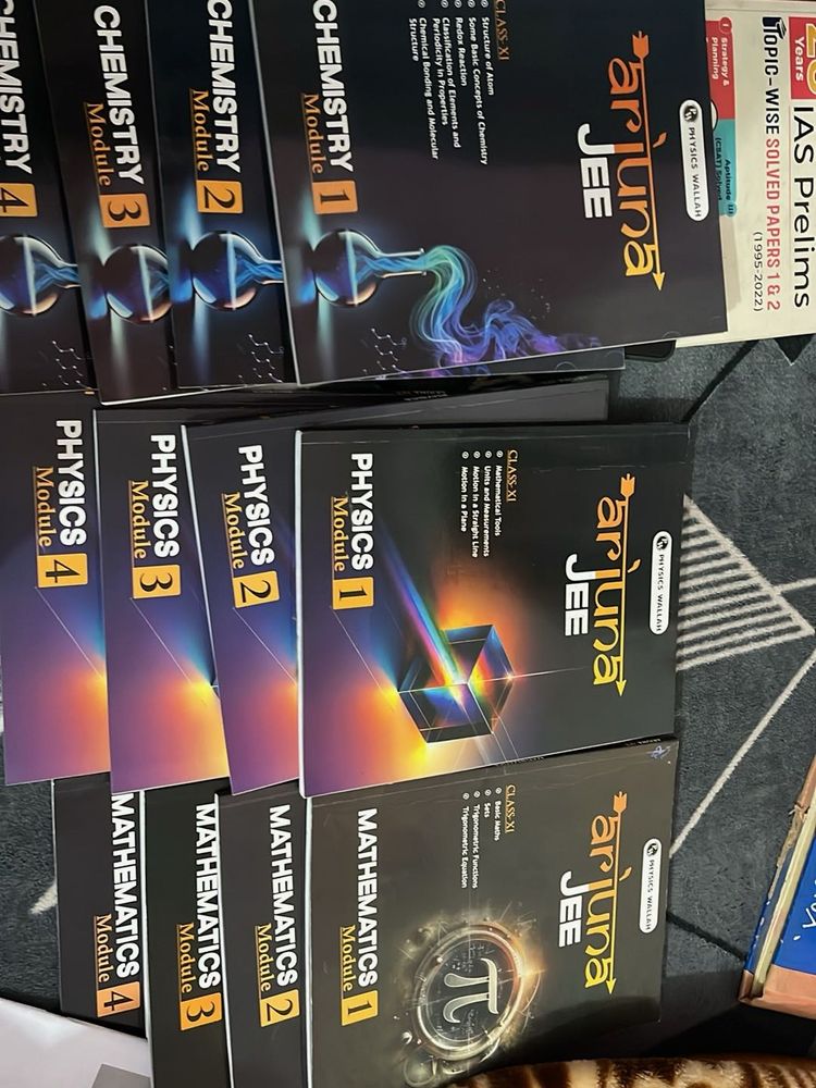 JEE Prep Books - Physics, Chemistry, Math