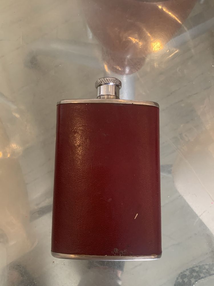 Leather Hip Flask For Liquor