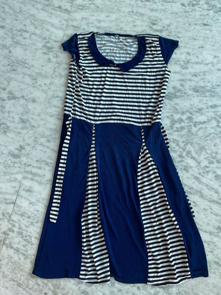 Striped Casual Dress