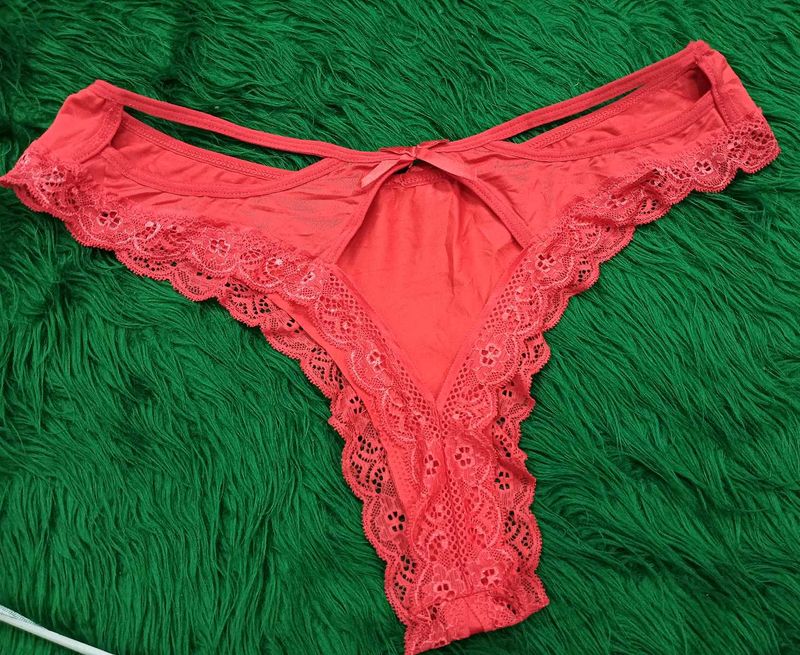 Coral Lace💞🆕 Thong Panty