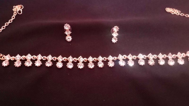 Jewellery Set(rose gold )