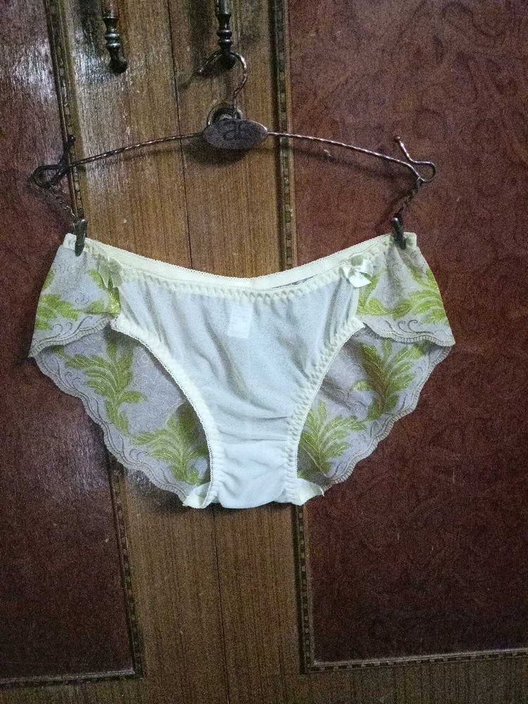Lace Net Trim Panty