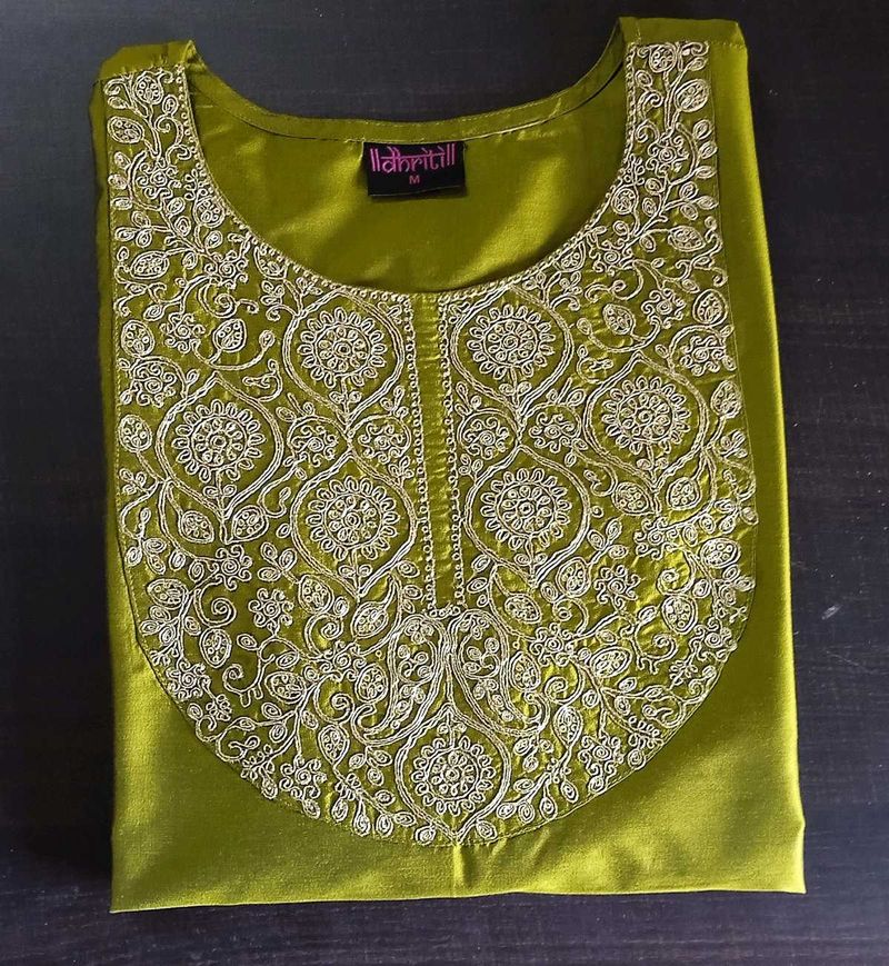 💥 Price Dropped 💥 Green Kurta For Women