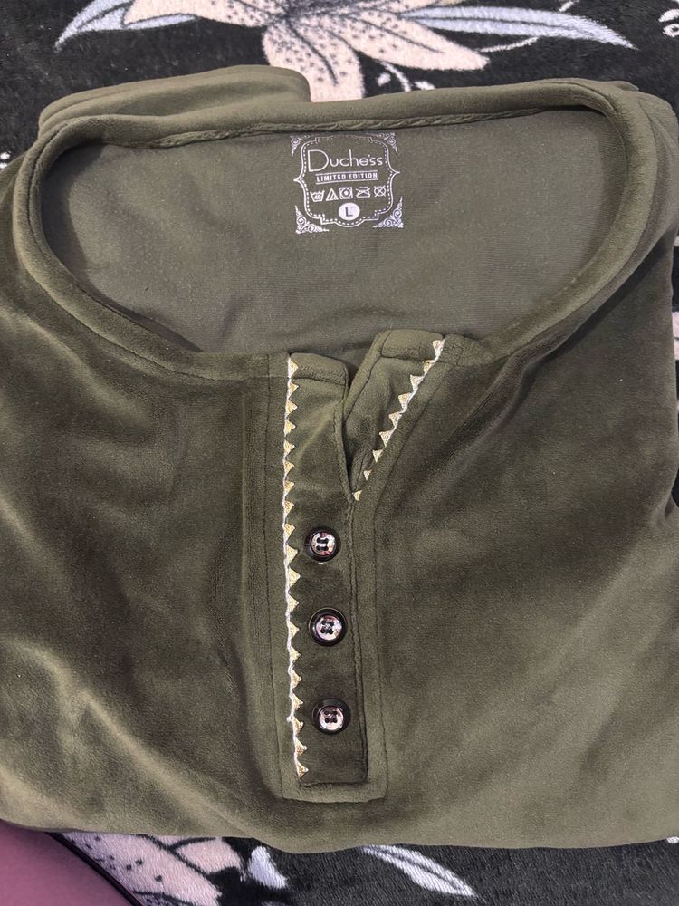 Duchess Velvet kurti