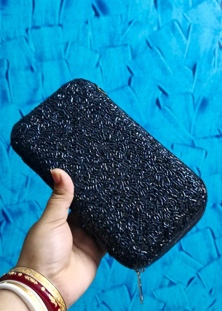 Vintage Beaded Clutch